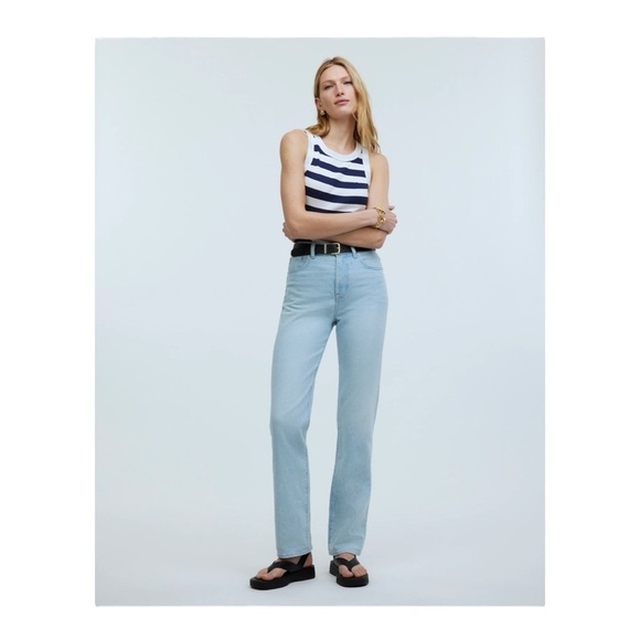 Madewell The '90s Straight Jean NWT - Picture 1 of 9